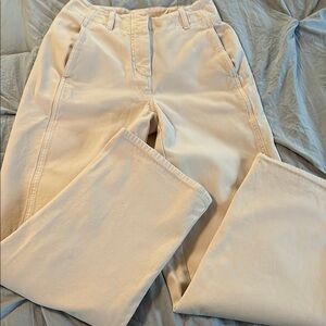 Aritzia Winfred trousers Free women’s 00 wide leg EUC front slant pockets